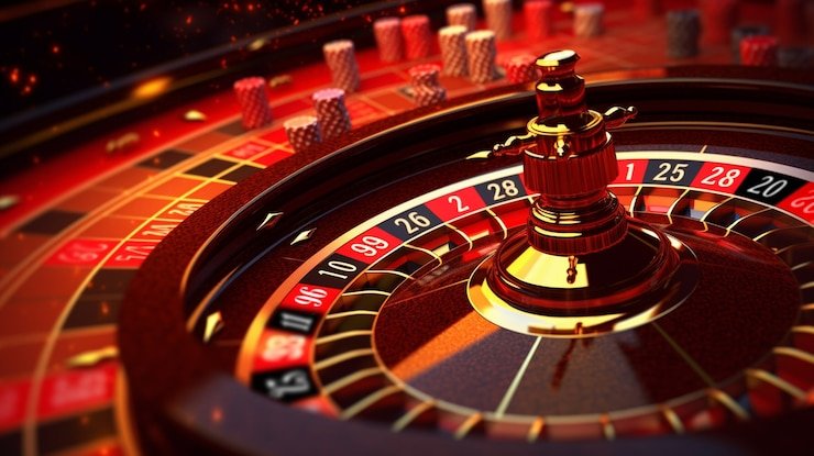 Live casino studio with professional dealers and multi-camera setup